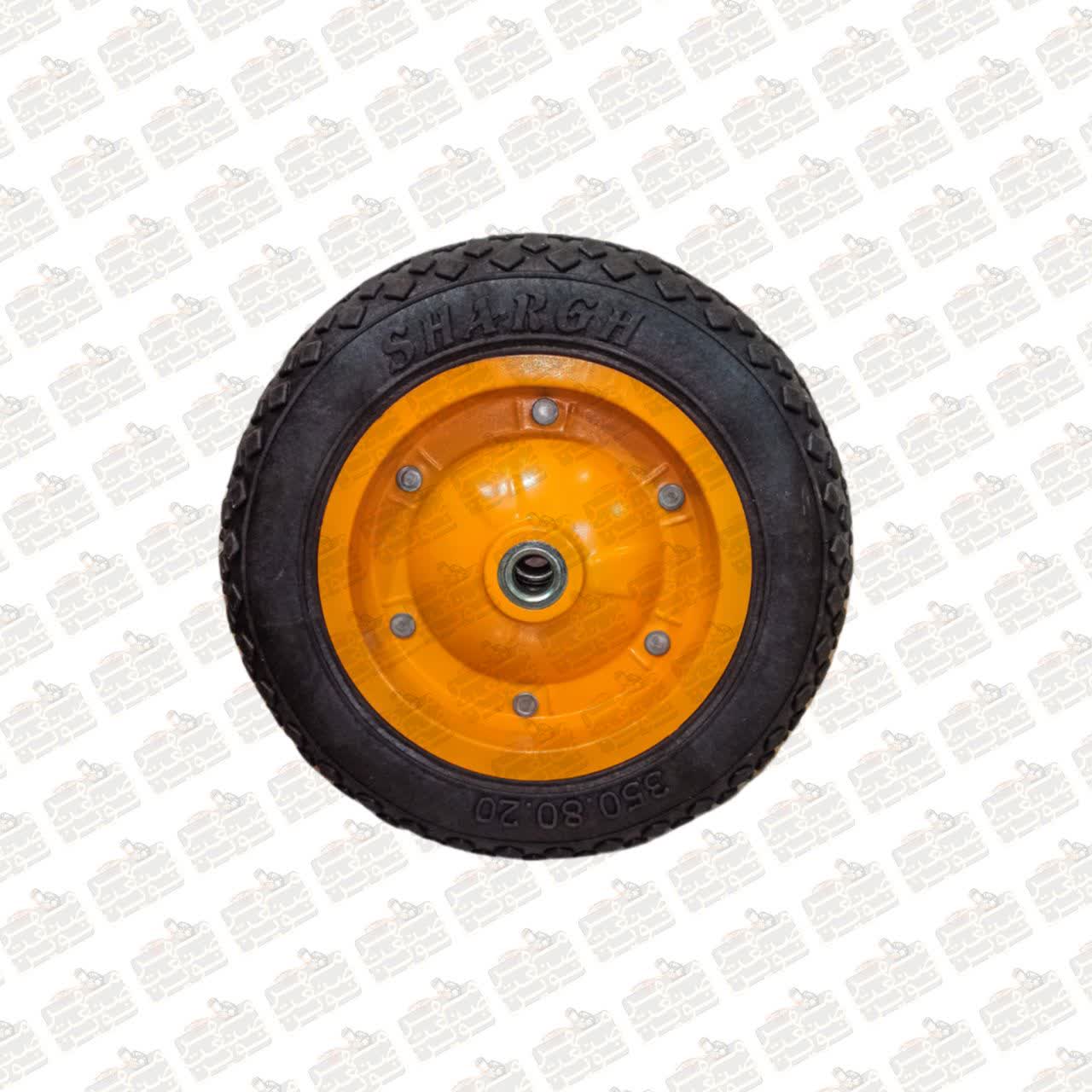 خرید و قیمت چرخ تو پر فرغون سایز 350 مدل شرق